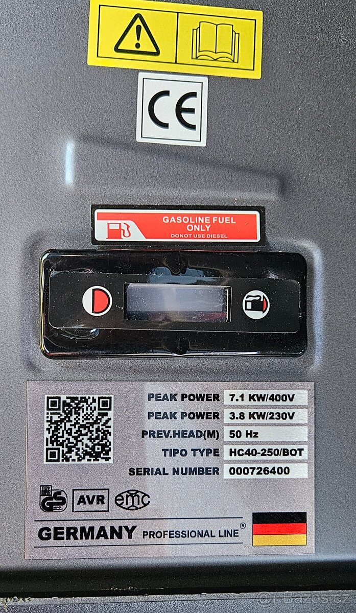 Elektrocentrála TWISZENS TSN9390X - 3