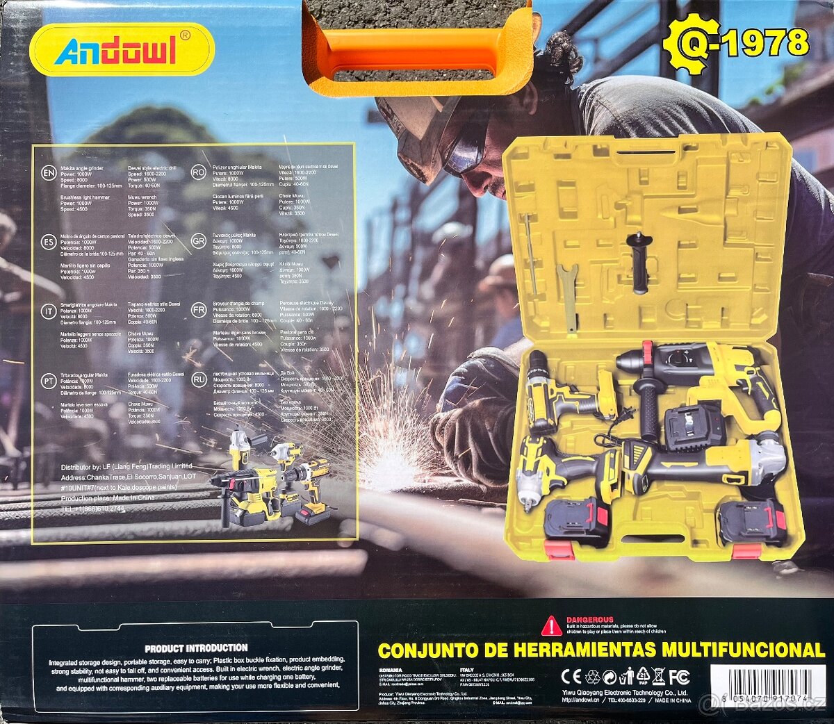 Nová sada aku nářadí - 3