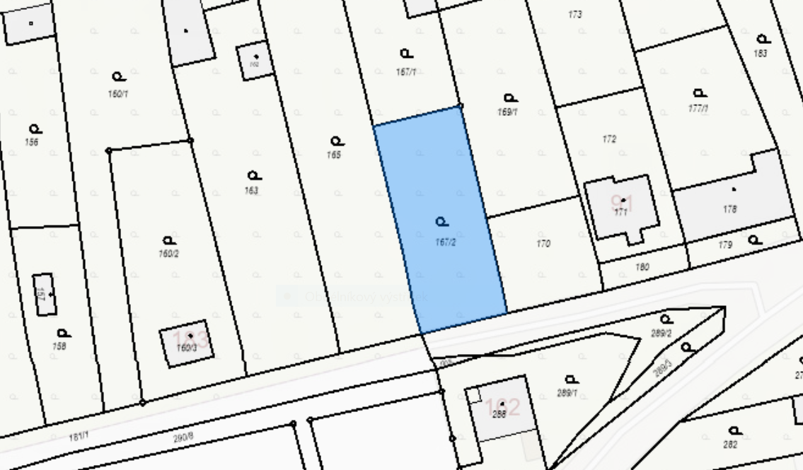 Prodej zahrady u Olomouce, 800 m2, Krčmaň - 3