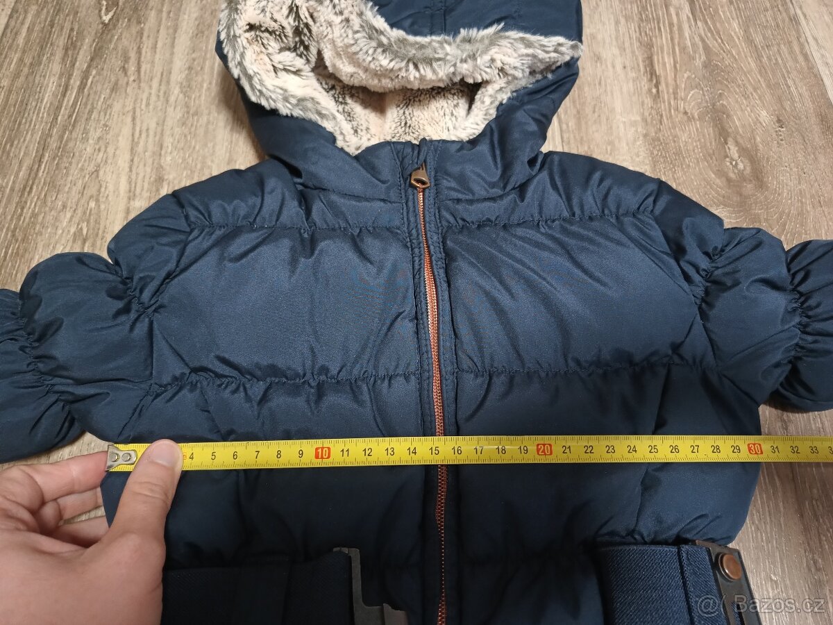 Péřový kabátek C&A vel. 98 - 3