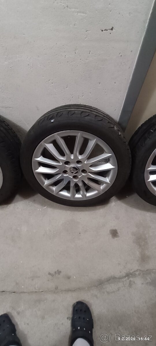 Originál ALU kola škoda Octavia 2 - 3