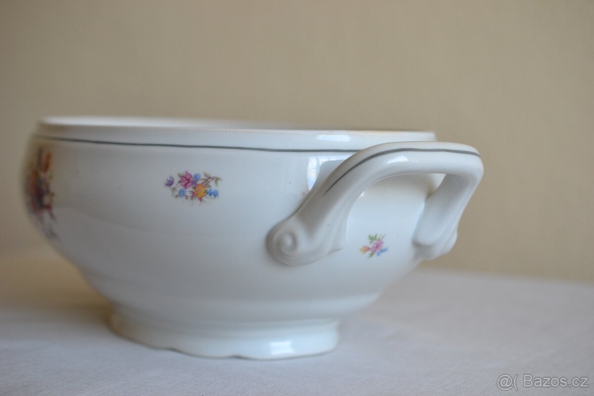 Terina porcelánová starožitná - 3