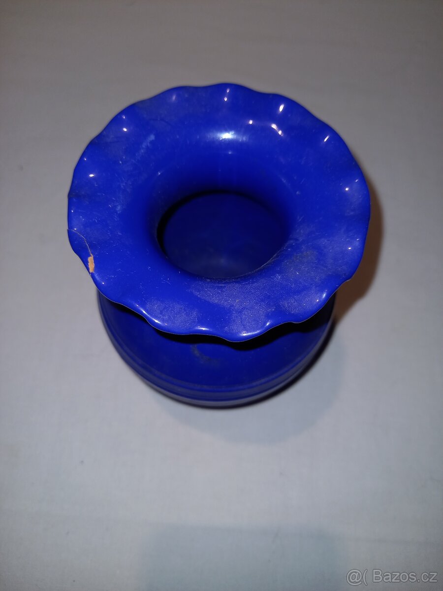 Porcelánová dekorační váza. - 3