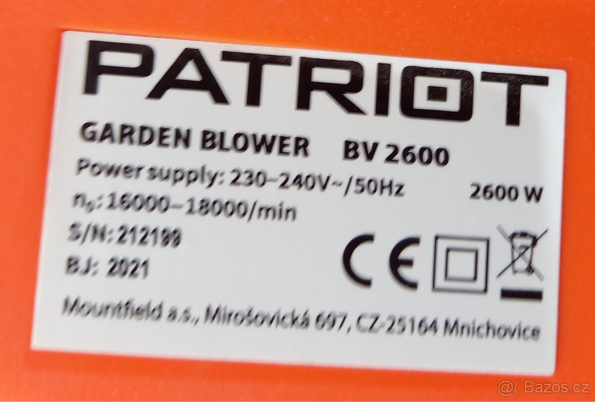 Elektrický vysavač/fukar listí - sleva - 3