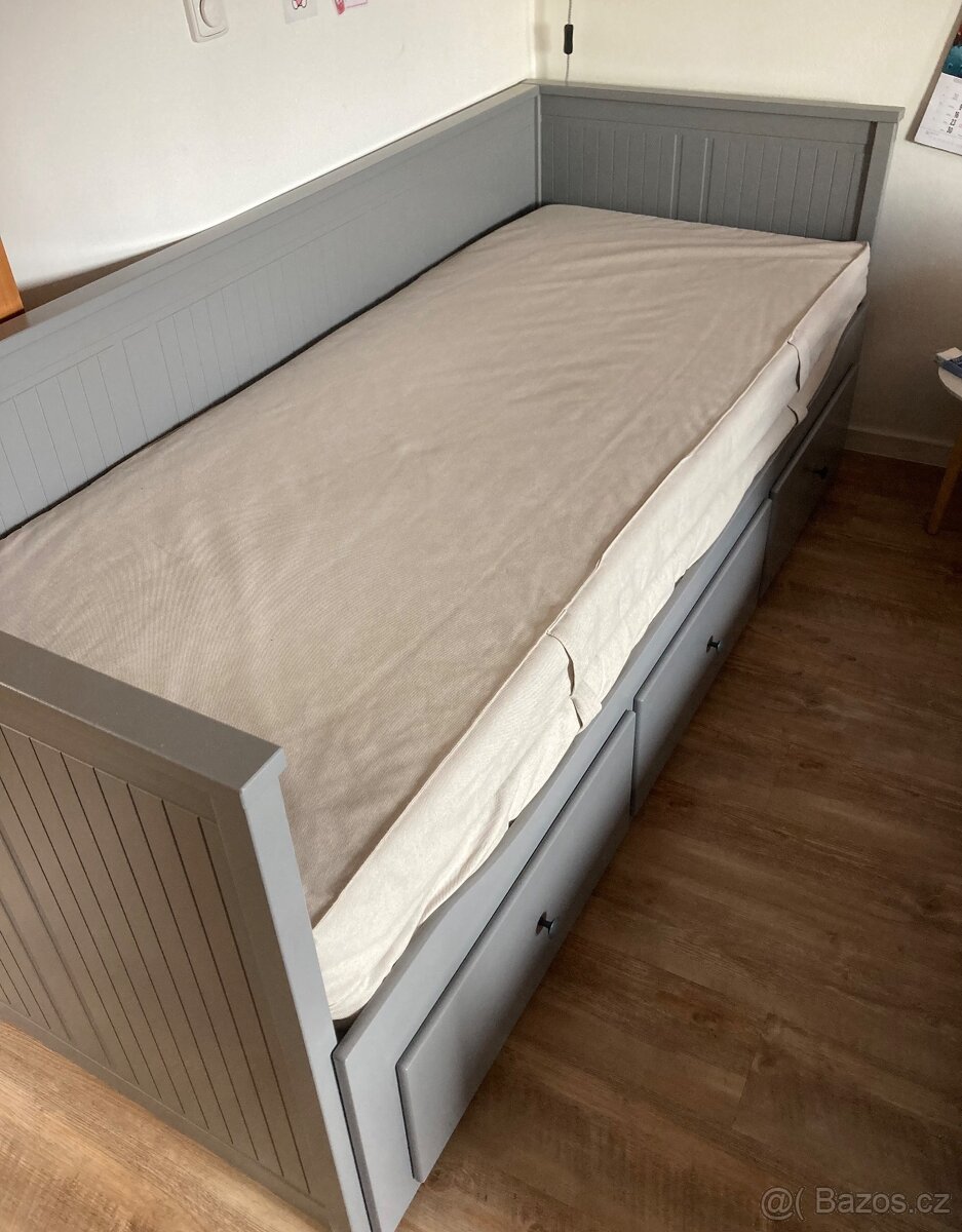 Rozkládací postel Hemnes 80x200 - 3