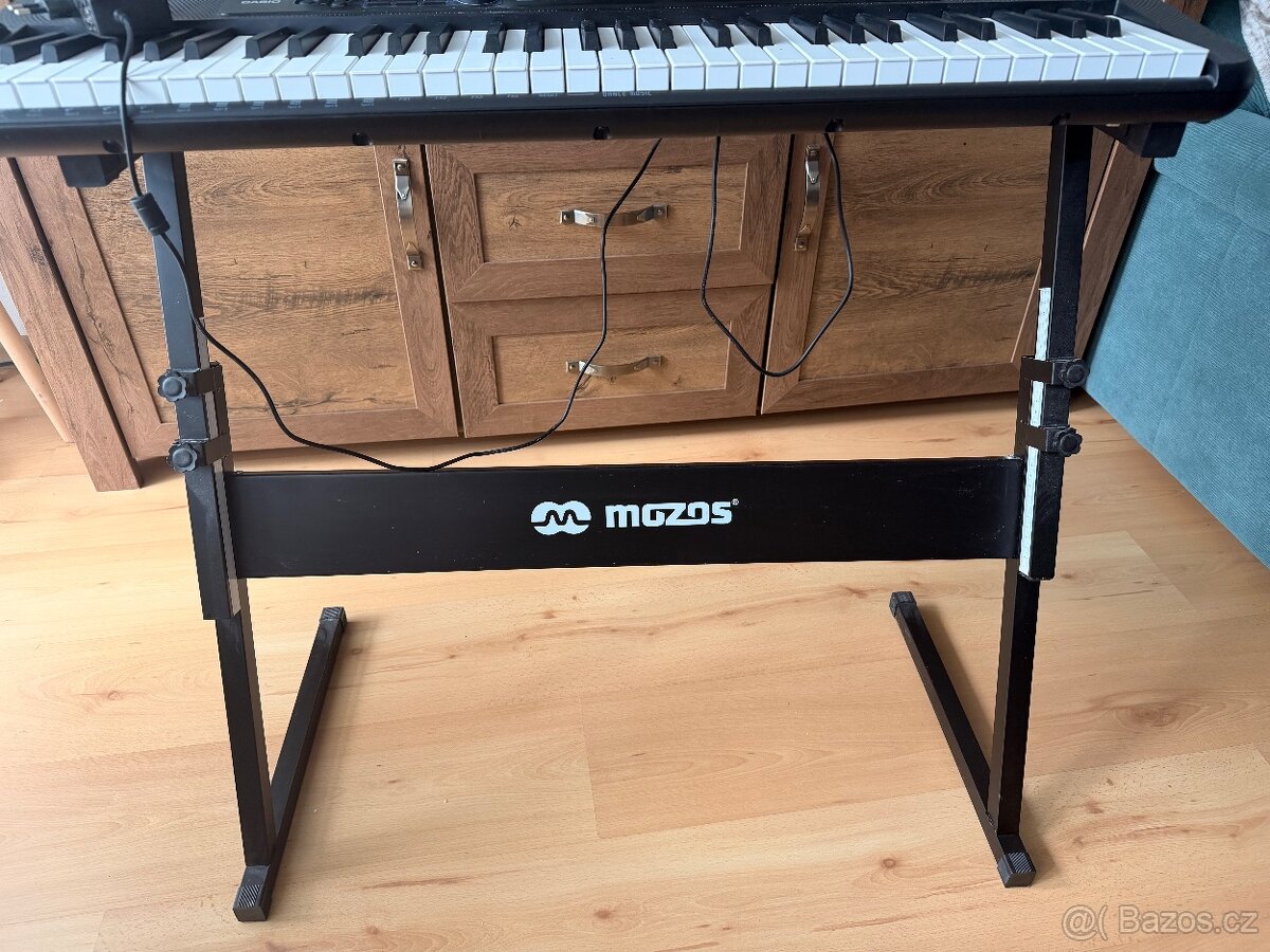 🎹 Klávesy Casio Casiotone CT-S300 + stojan Mozos - 3