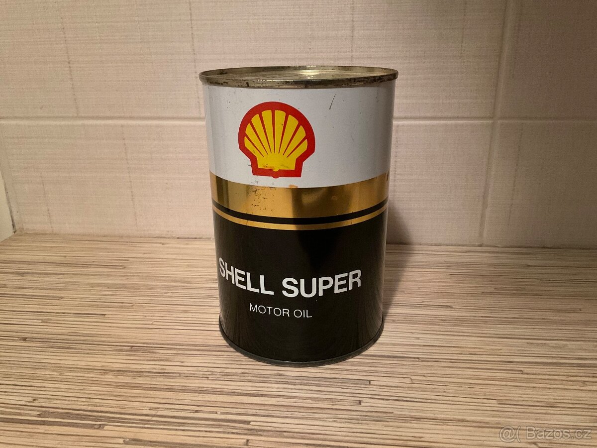 Stará plechovka SHELL - 3