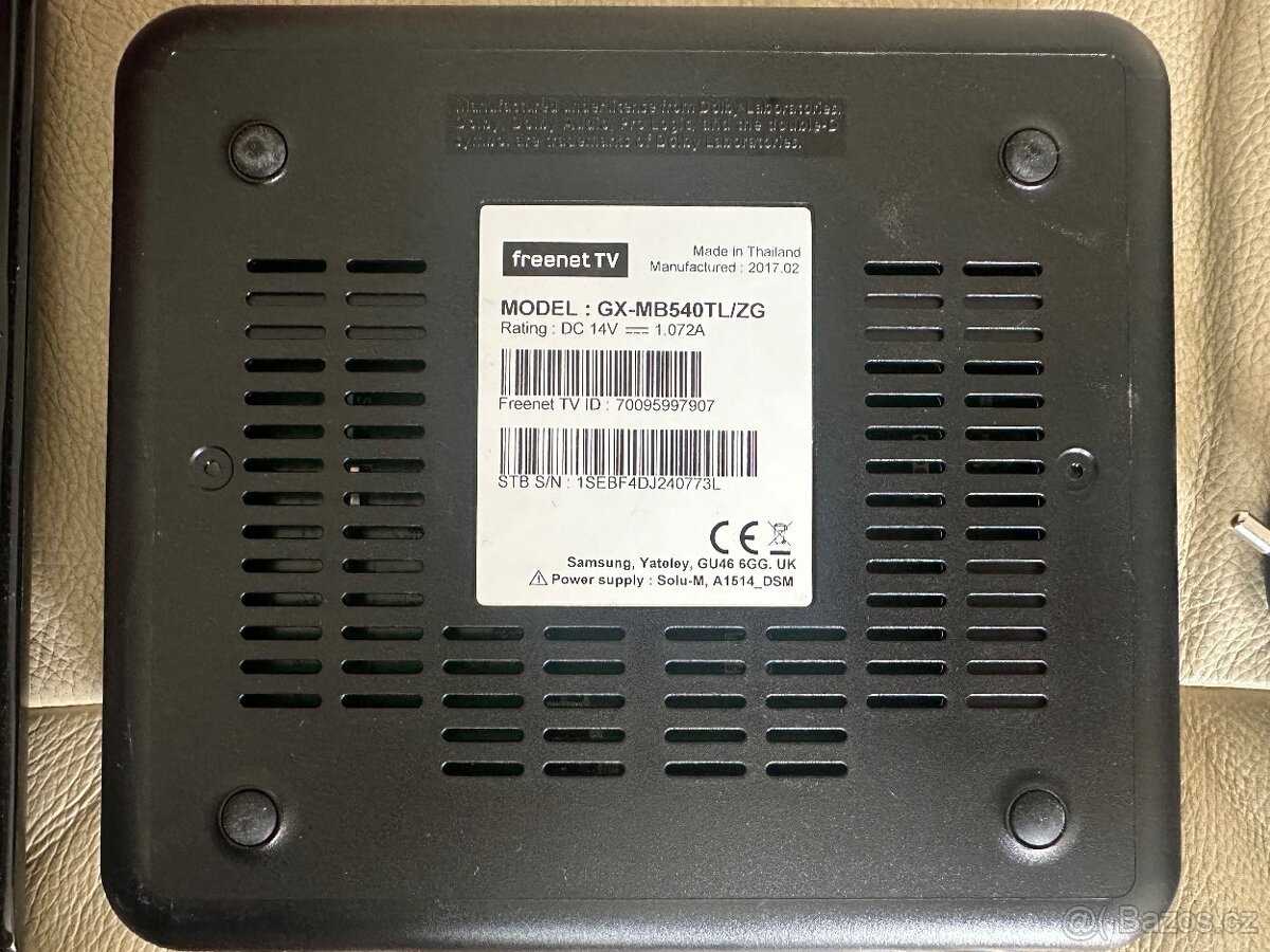 Samsung DVB‑T2 set‑top box - 3