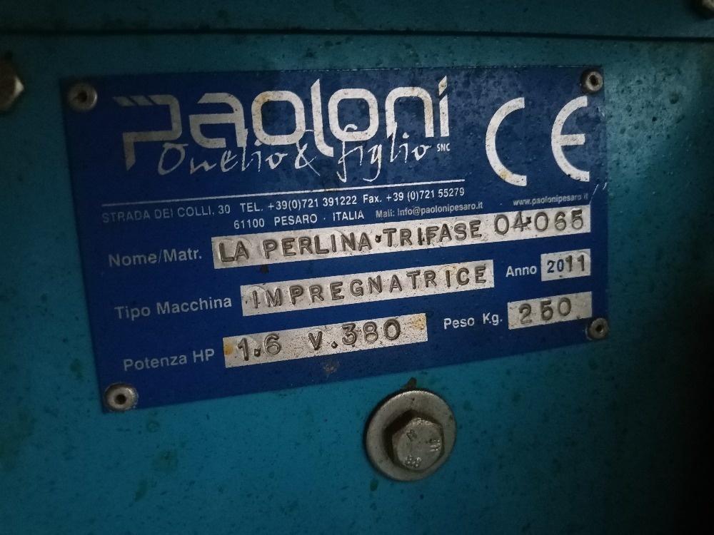 Natírací stroj Paoloni - 3