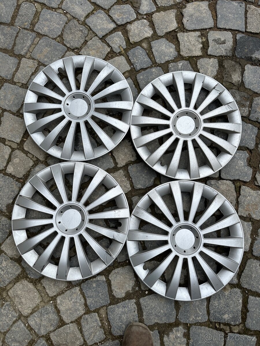 Sada plechových disků R15, 4x108 + letní pneu - 3