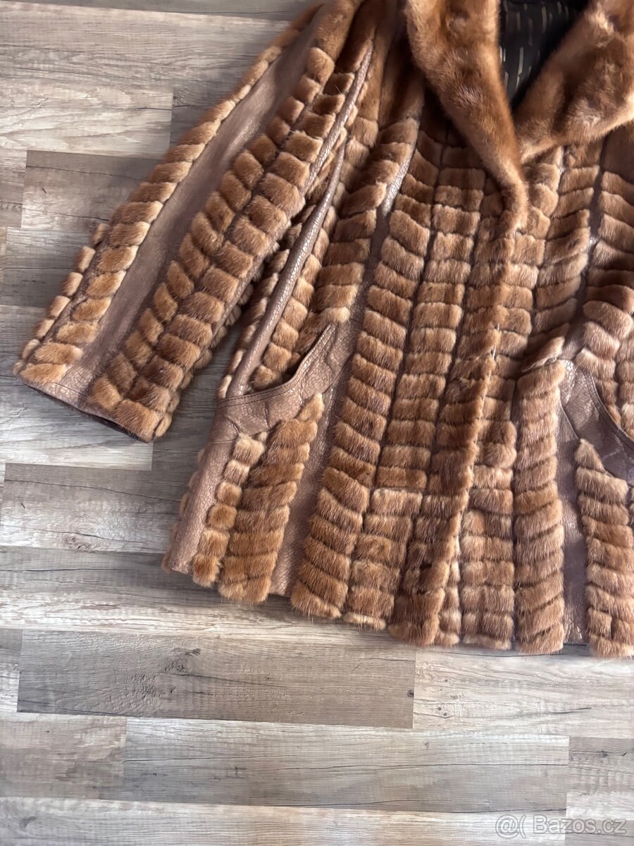 Norkový luxusní kožich - 3