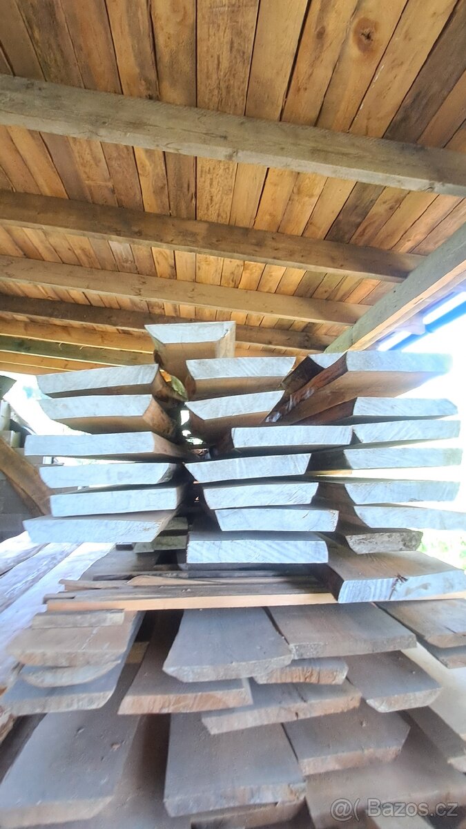 Prodám fošny z borovice, Tl. 57mm, délka 4,2m - 3