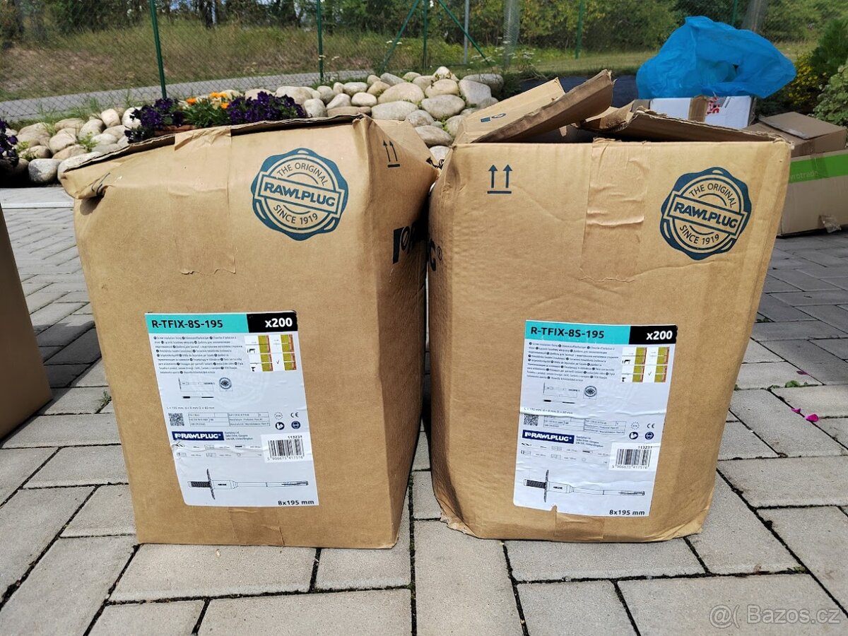 Fasádní hmoždinky a zátky do zateplené fasády - 3