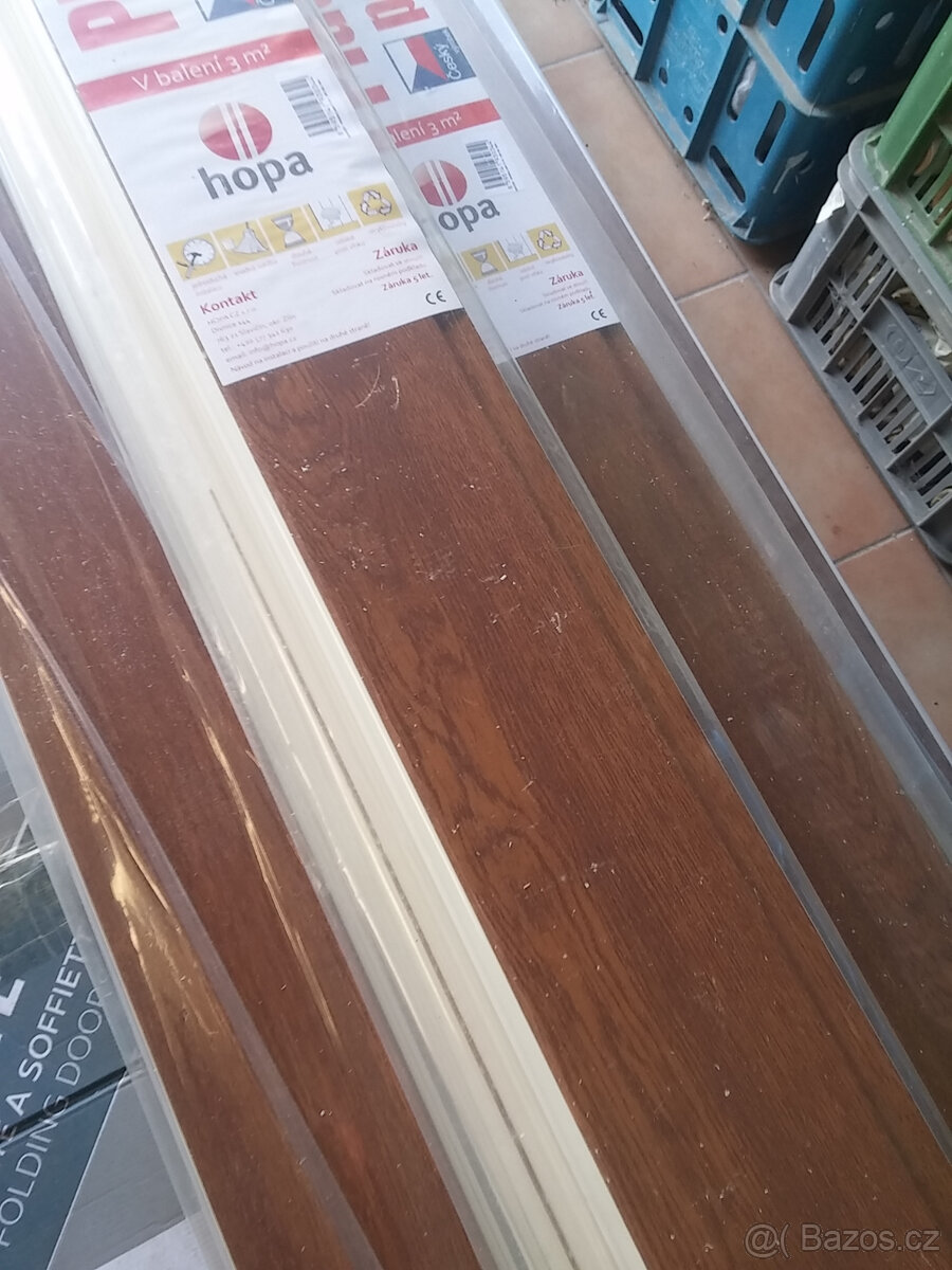 Plastové fasádní palubky HOPA ECO+ zlatý dub, s okenní fólií - 3