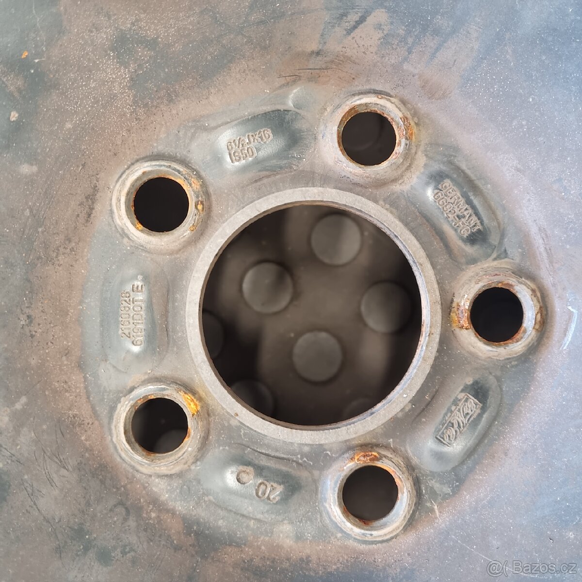 5x108 R16 6,5x16 ocel. disk FORD - 3