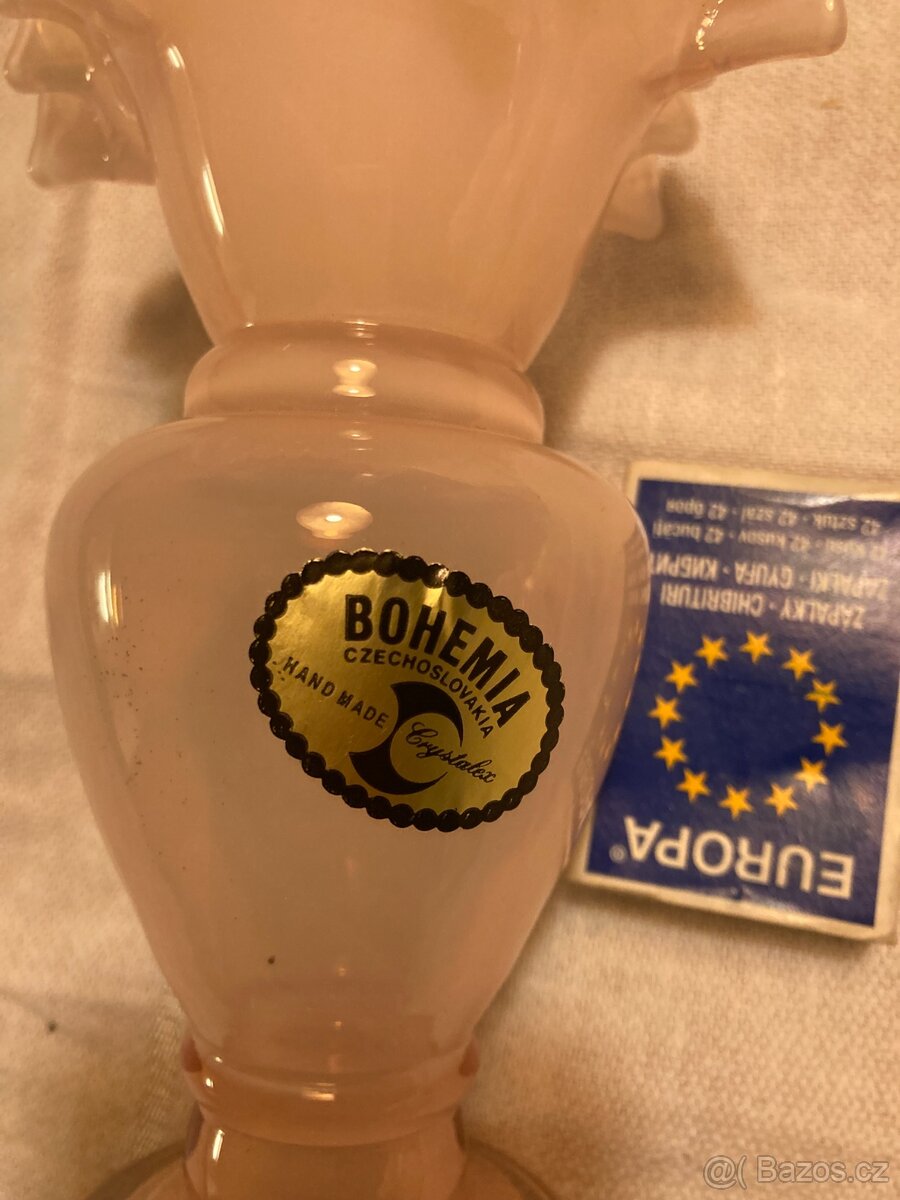 skleněná váza Bohemia Crystal - 3