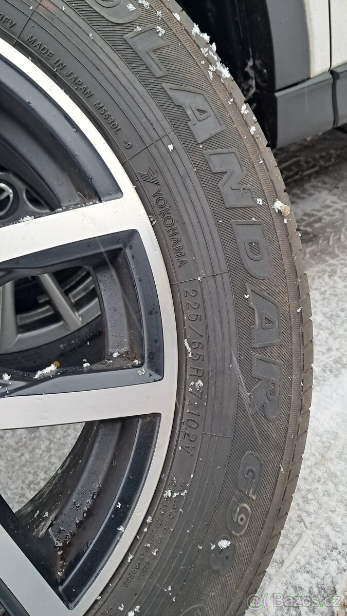 Zánovní hliníkové disky "17" - 3