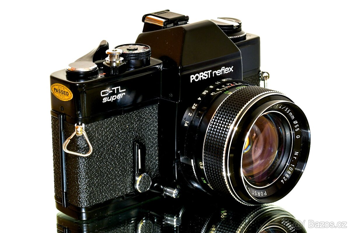 Porst (Cosina) C-TL + Tomioka 1,4/55 M42 NEPOUŽÍVANÝ - 3