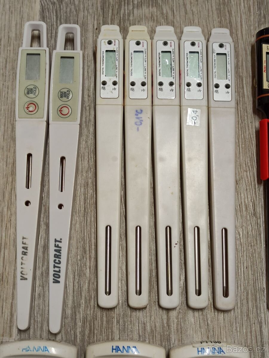 DIGITÁLNÍ VPICHOVÉ TEPLOMĚRY A DATALOGGERY - 3