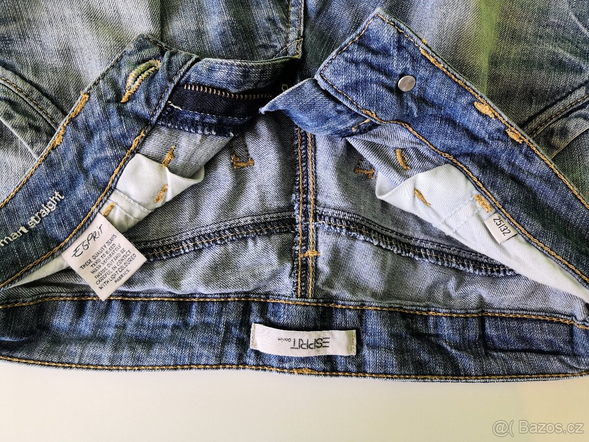 Dámské straight džíny se 4 kapsami - 3