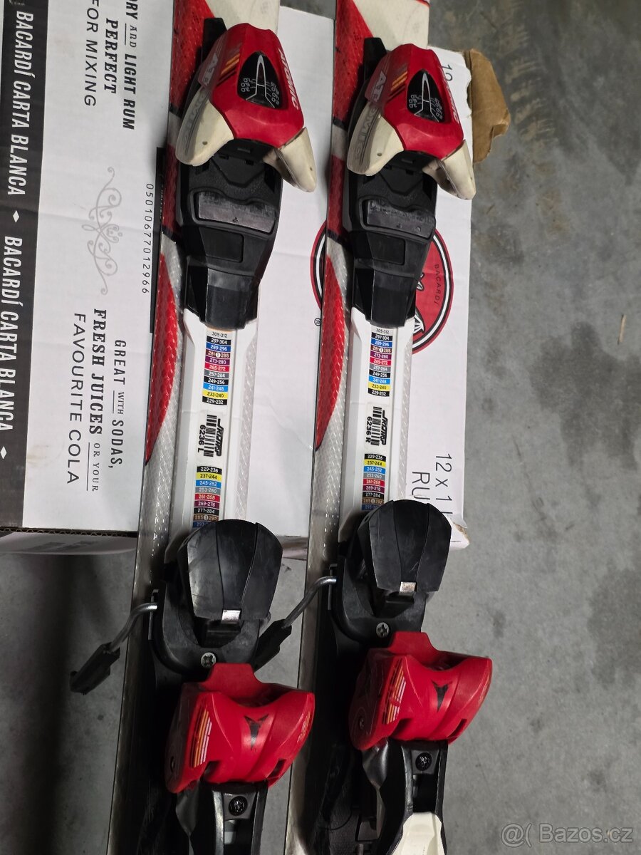 Prodám dětské lyže Atomic 140 cm - 3