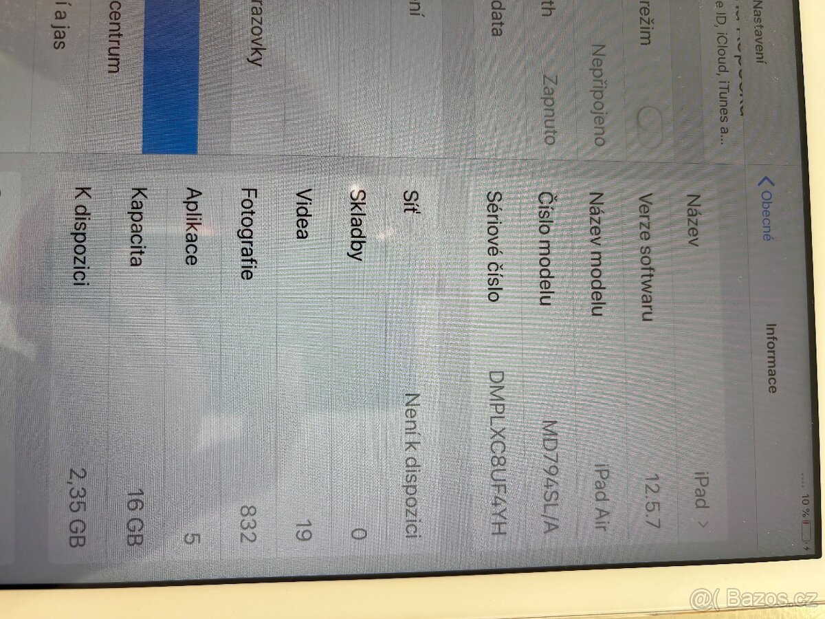 Starší I Pad Air - 3