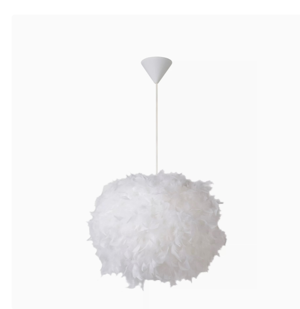 Krásný lustr z peří - 3