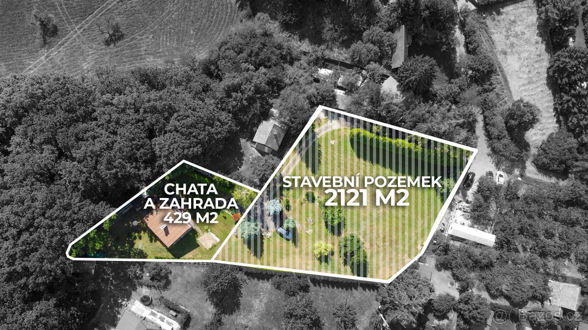 Prodej chaty + stavební pozemek - 3