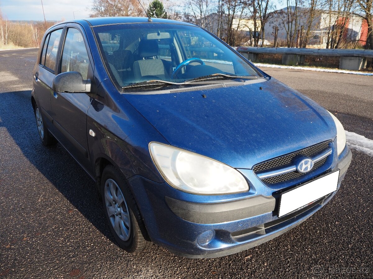 Hyundai Getz 1.4 klima, 2 majitel, původ ČR - 3
