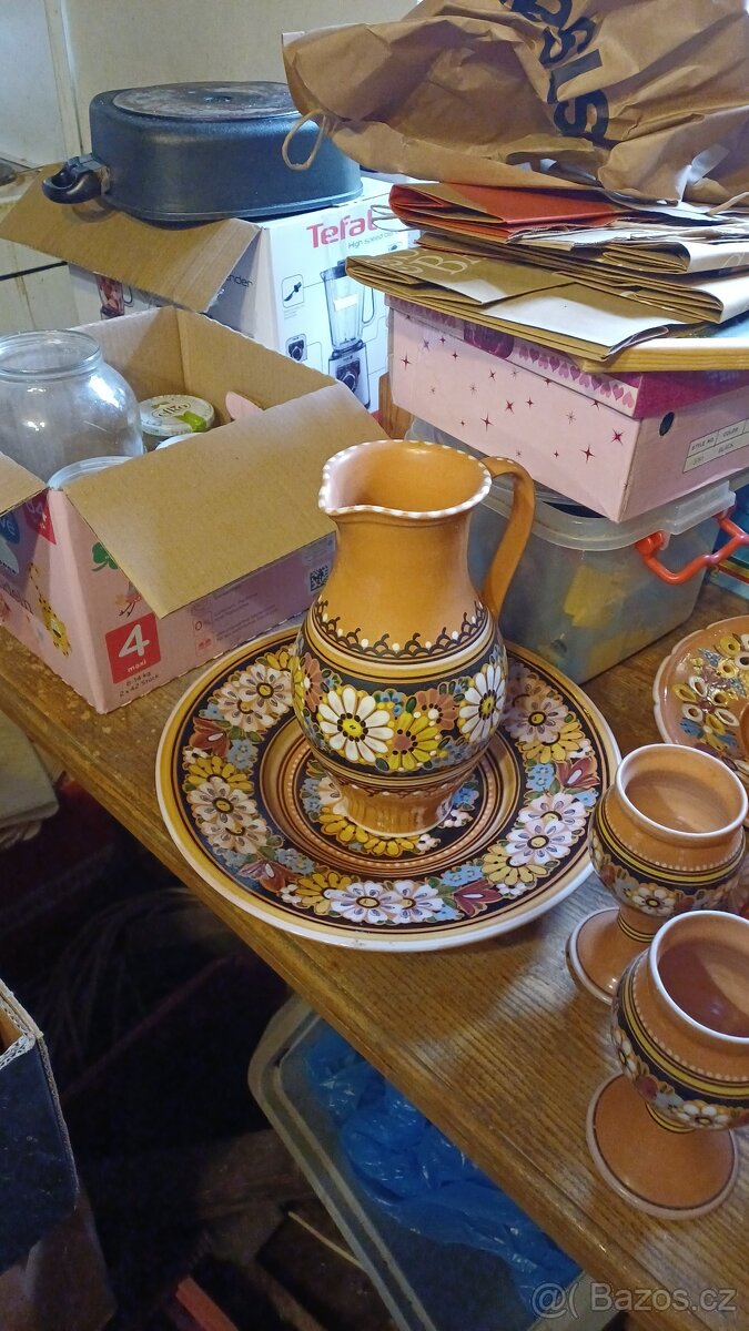 litomyšlaska keramika velky set - 3