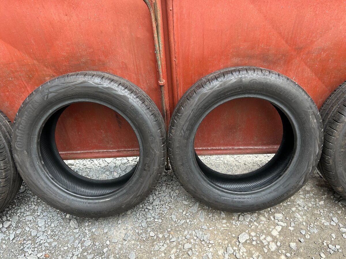 Prodám gumy 185/55/15 Continental - 3