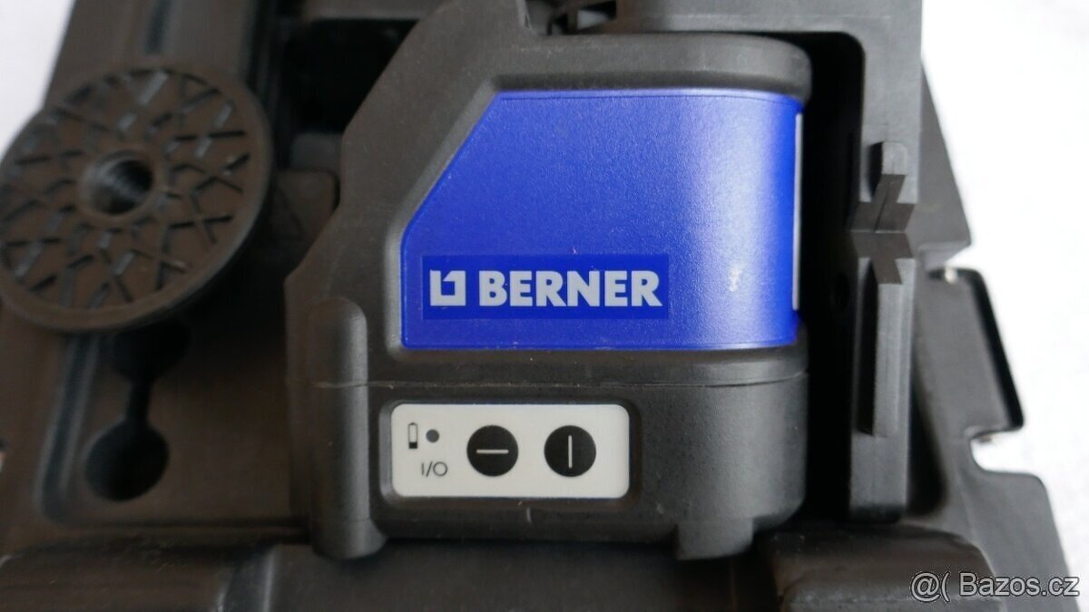 BERNER Křížový lineární laser BCLL-G, 20 m BASICline, zelený - 3