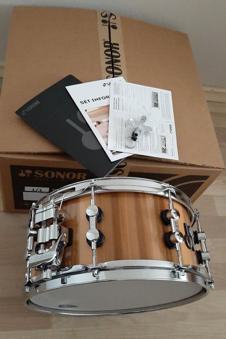 Prodám nový snare Sonor SQ2 13x6"- Maple - 3