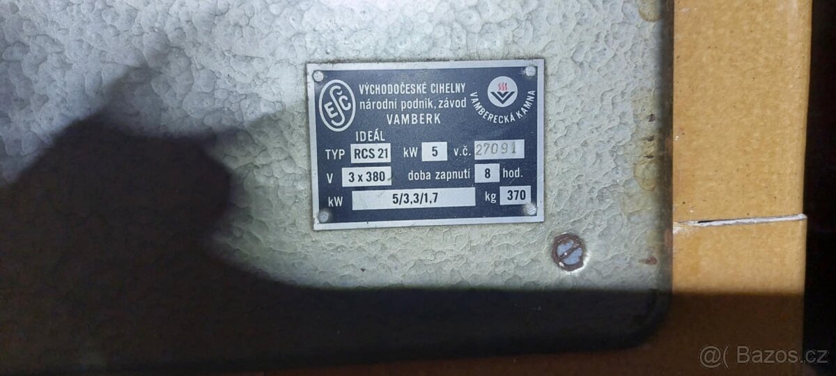 starožitné akumulační kamna - 3