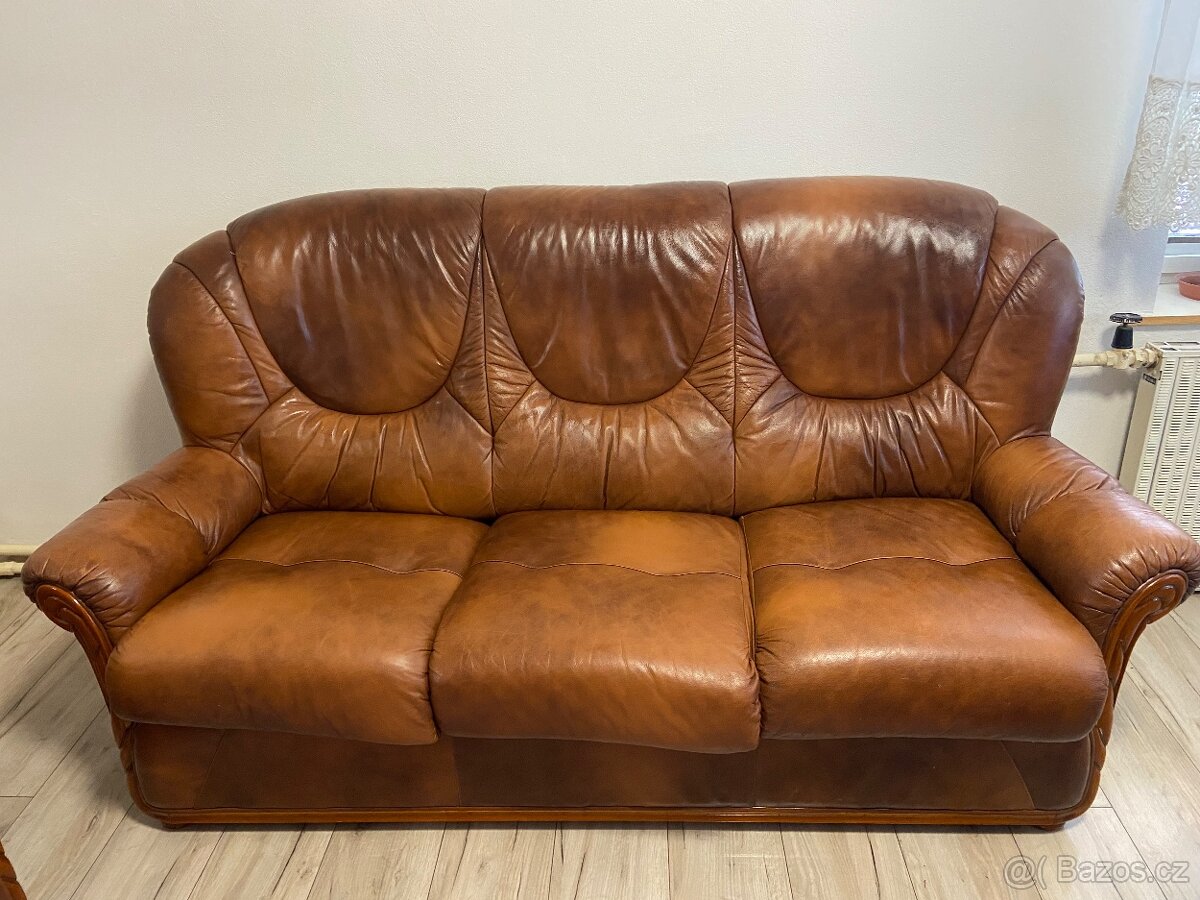 Kožená sedací souprava - 3