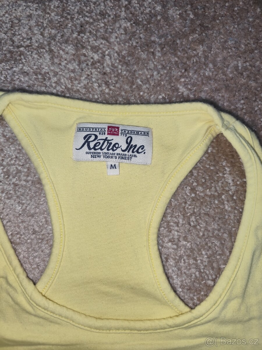 Dámské tílko Retro Jeans M - 3