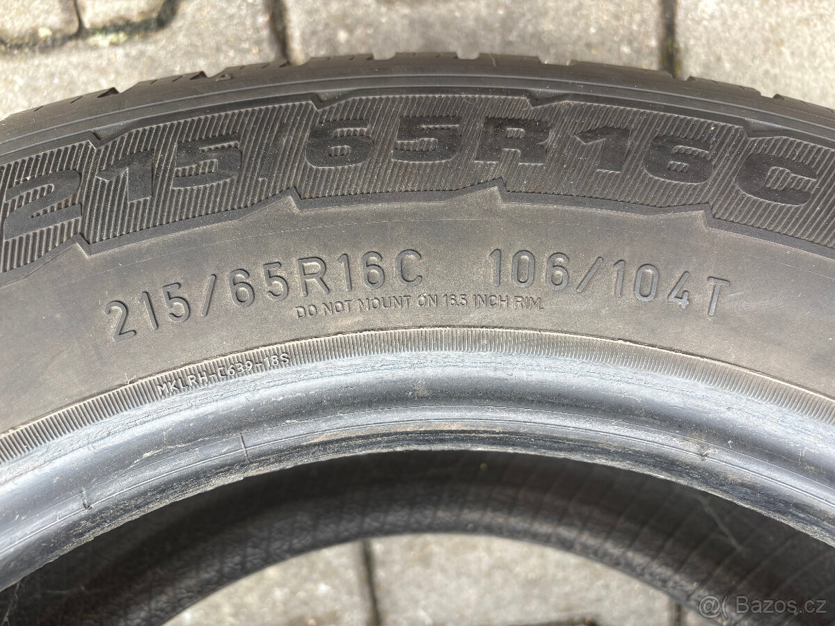 215/65 R 16 C Cargo cena komplet - 3