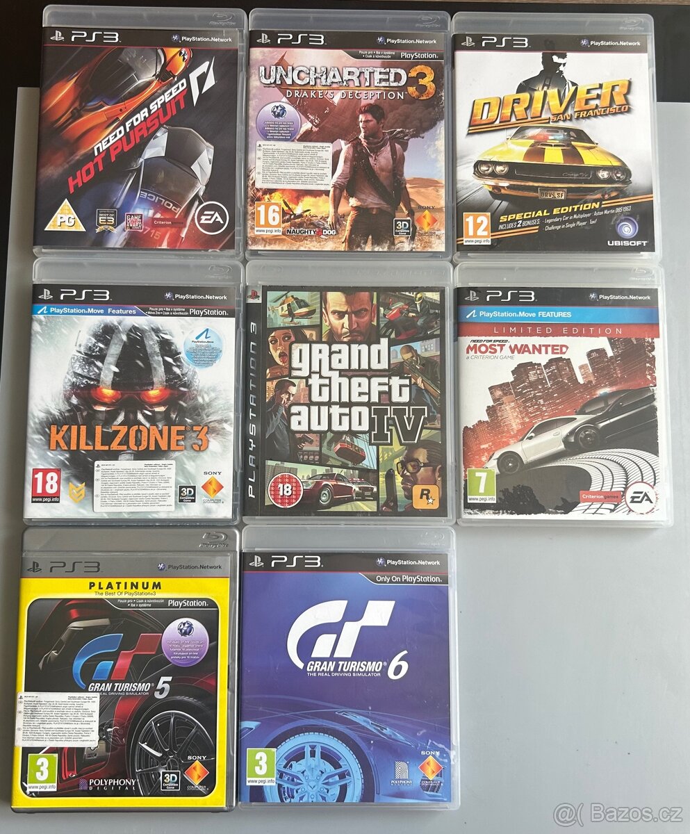 Sony PlayStation 3 … PS3 slim 160 Gb + hry - 3