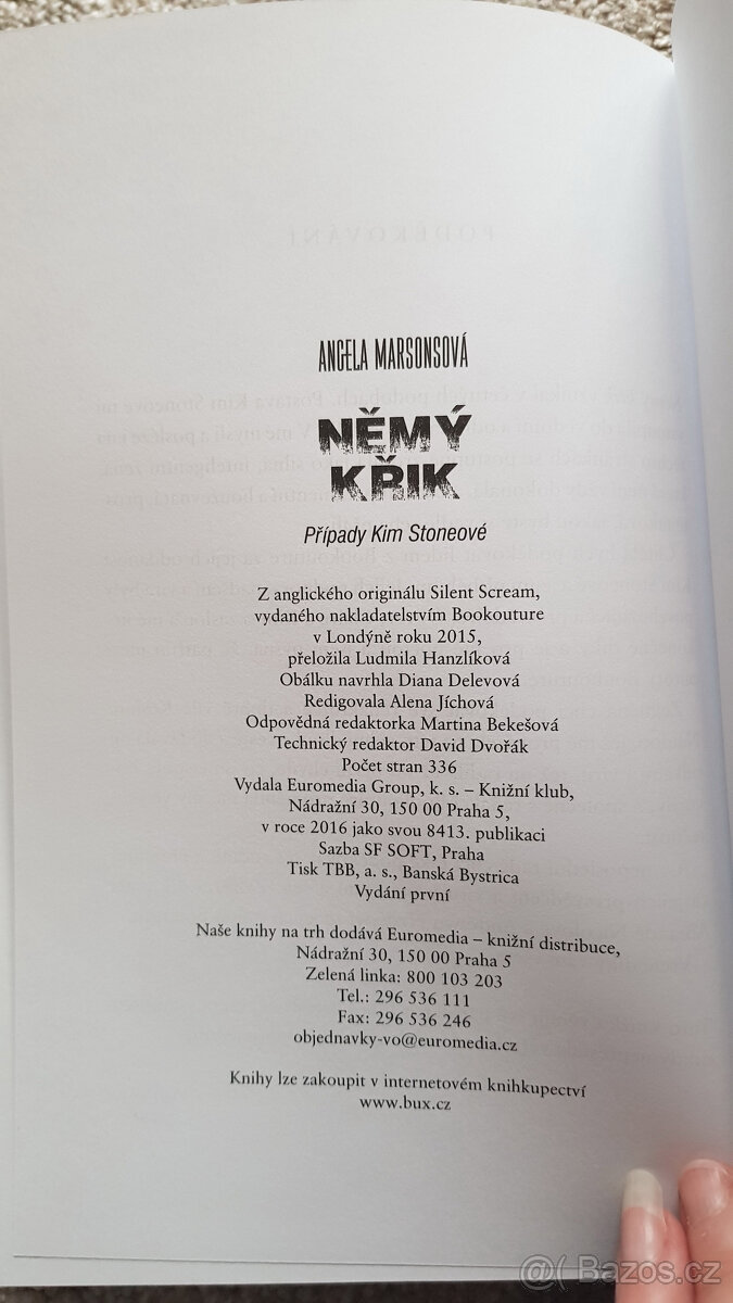 Němý křik (Angela Marsons) 2016 - 3