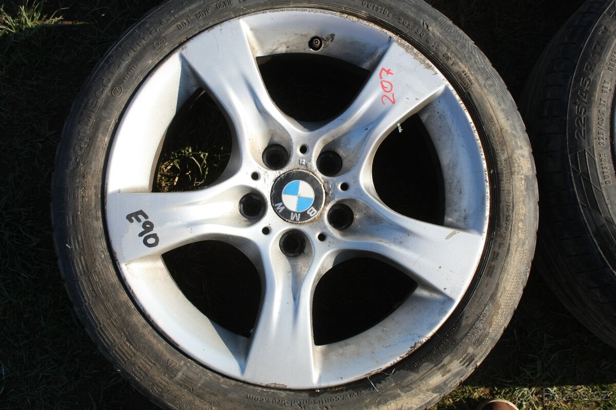 ALU kola R17 5x120 BMW (207) E90 E91 E87 - 3