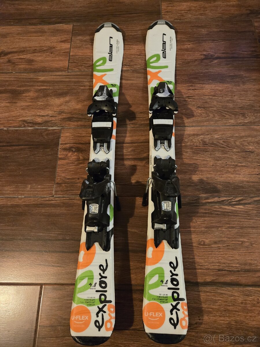 Dětské lyže 90cm + boty 18,5 - 3