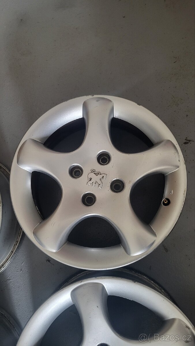 15" alu kola Cyclone Peugeot - 3