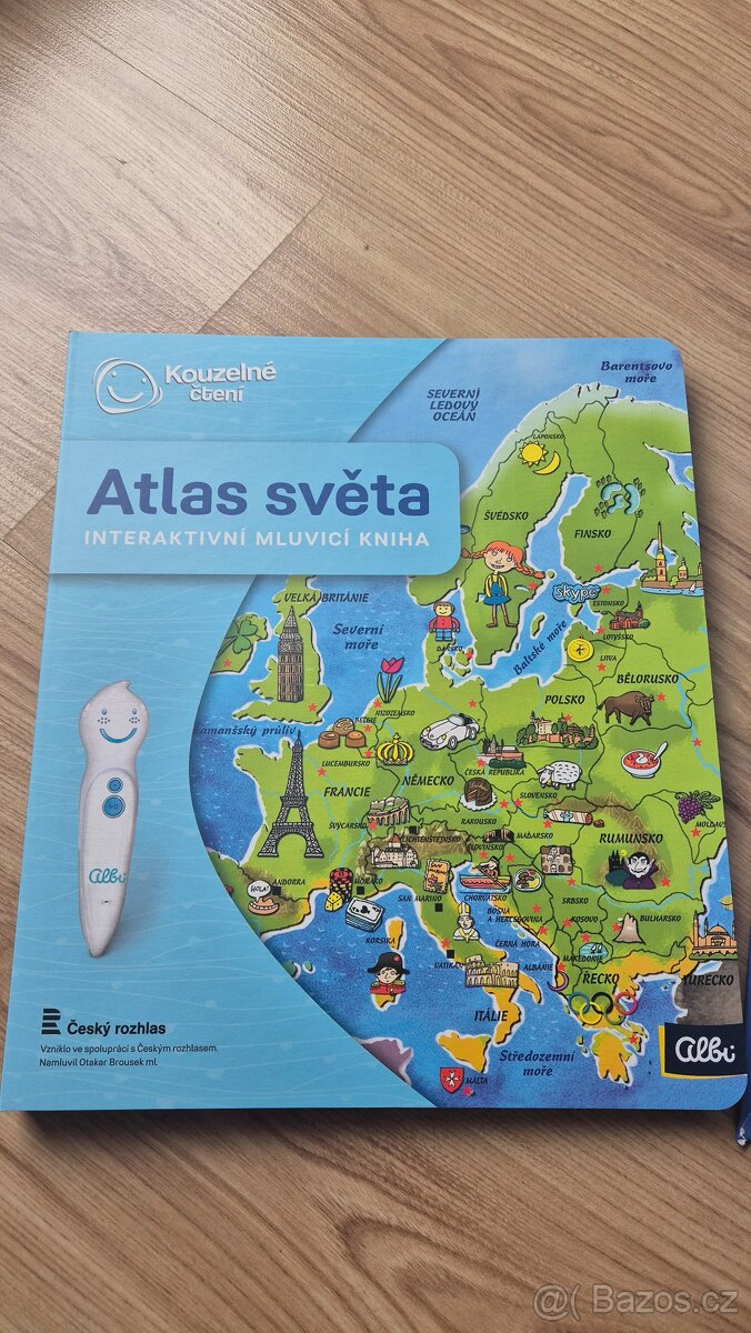 Albi Kouzelné čtení, Atlas světa, Hravá přírodověda - 3