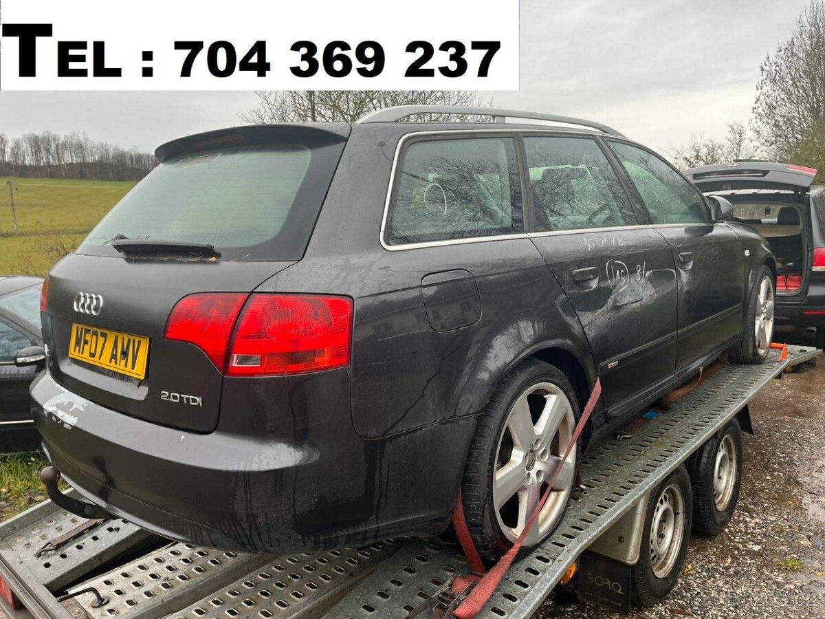 //AUDI A4 AVANT B7 2.0TDI 103Kw BRE 2007//DÍLY - 3