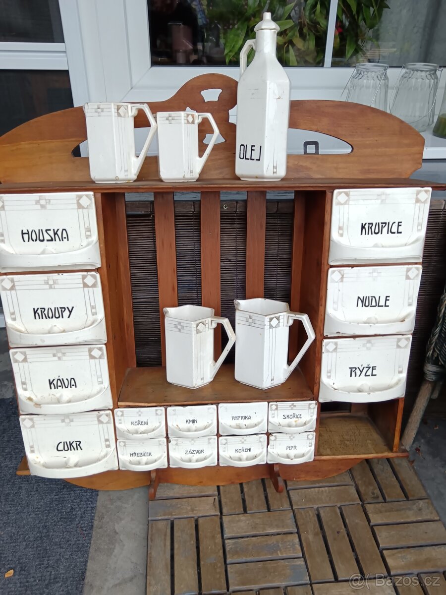 Prodám starožitnou sadu na koření - 3