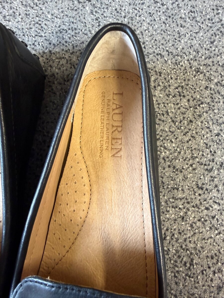 elegantní dámské boty značky Ralph Lauren kožené - 3