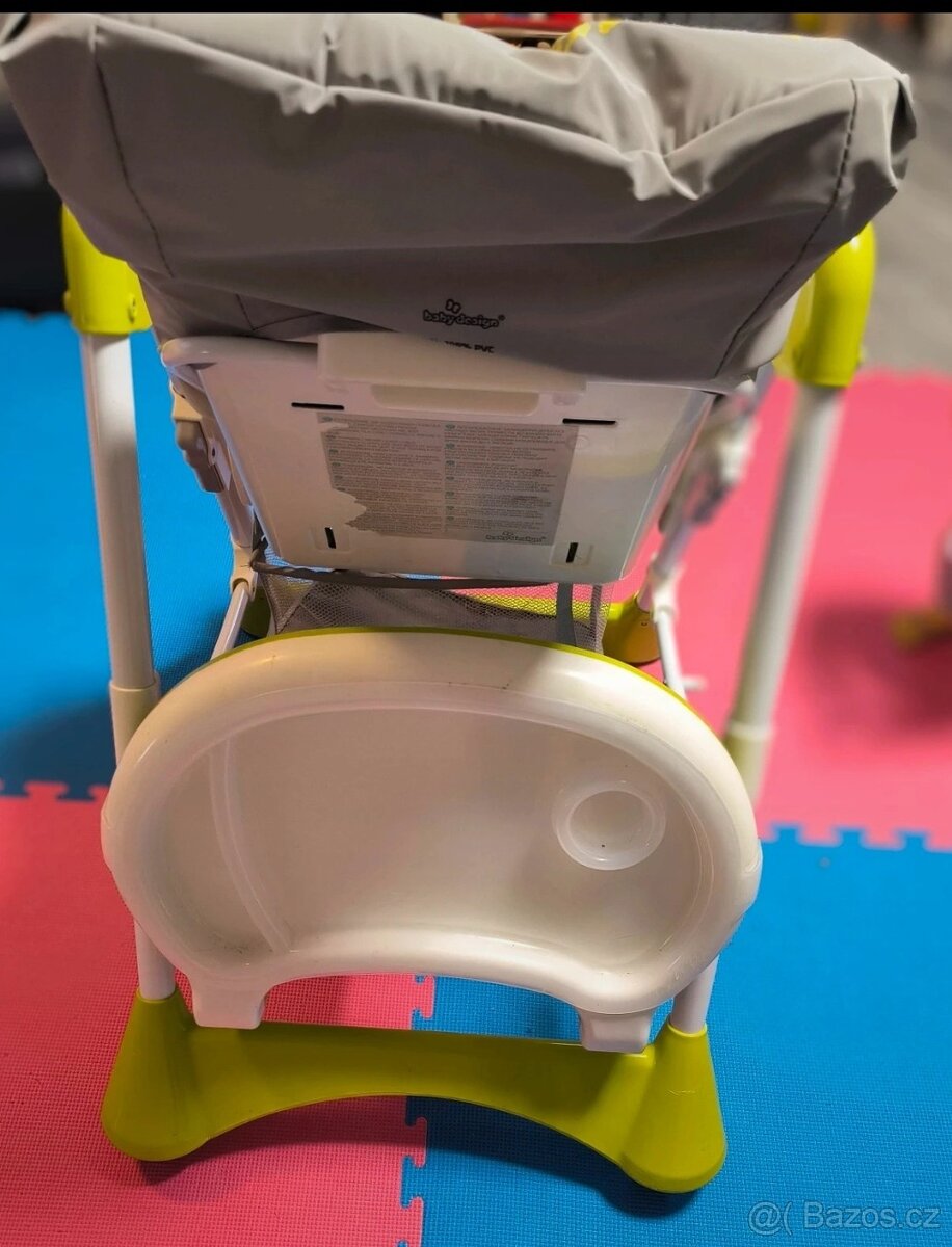 Multifunkční jídelní židlička Baby Design - 3