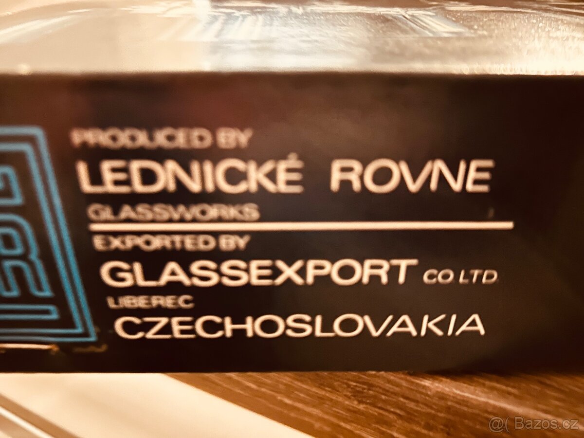 Retro skleničky Czechoslovakia - 3