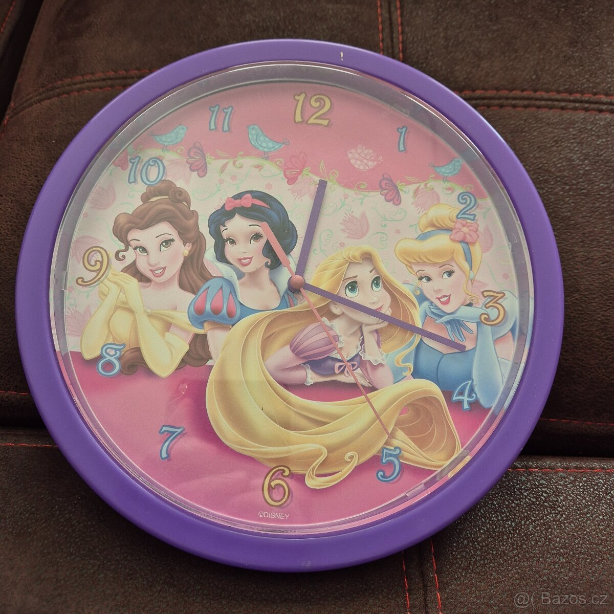 hodiny dětské na zeď- princezny - 3