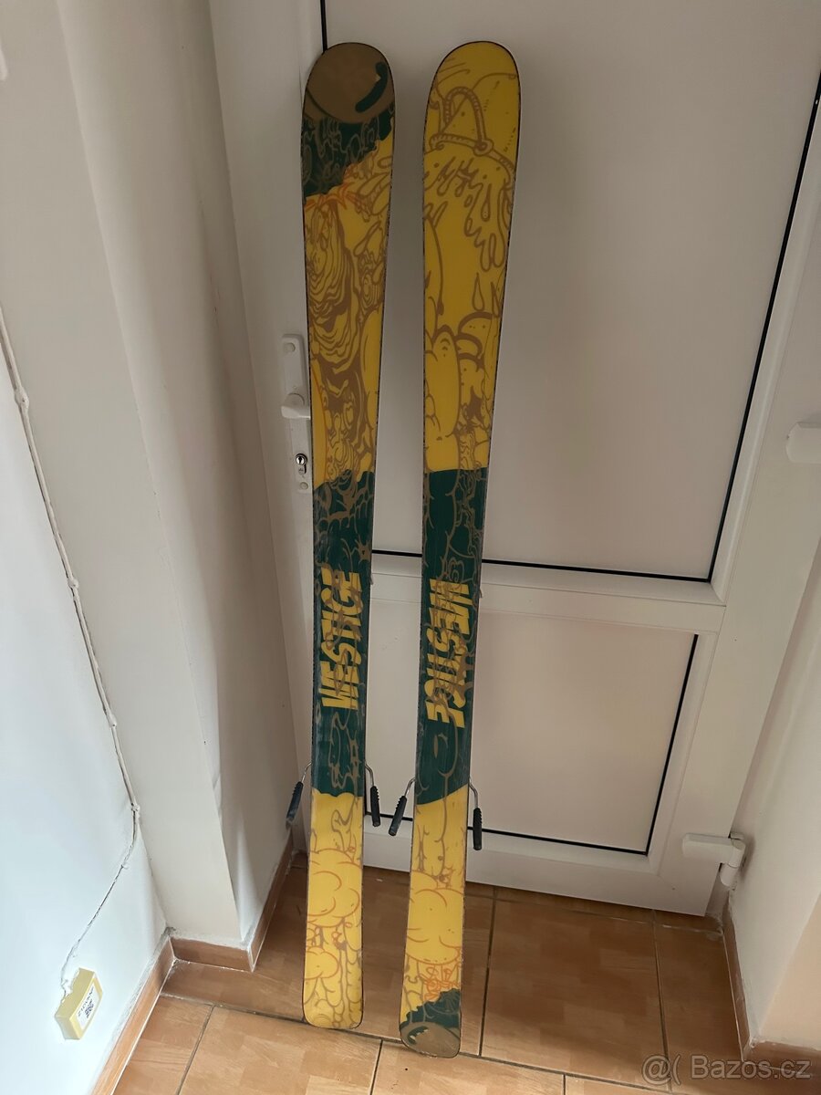 Freestylové lyže Westige Comics + boty - 3